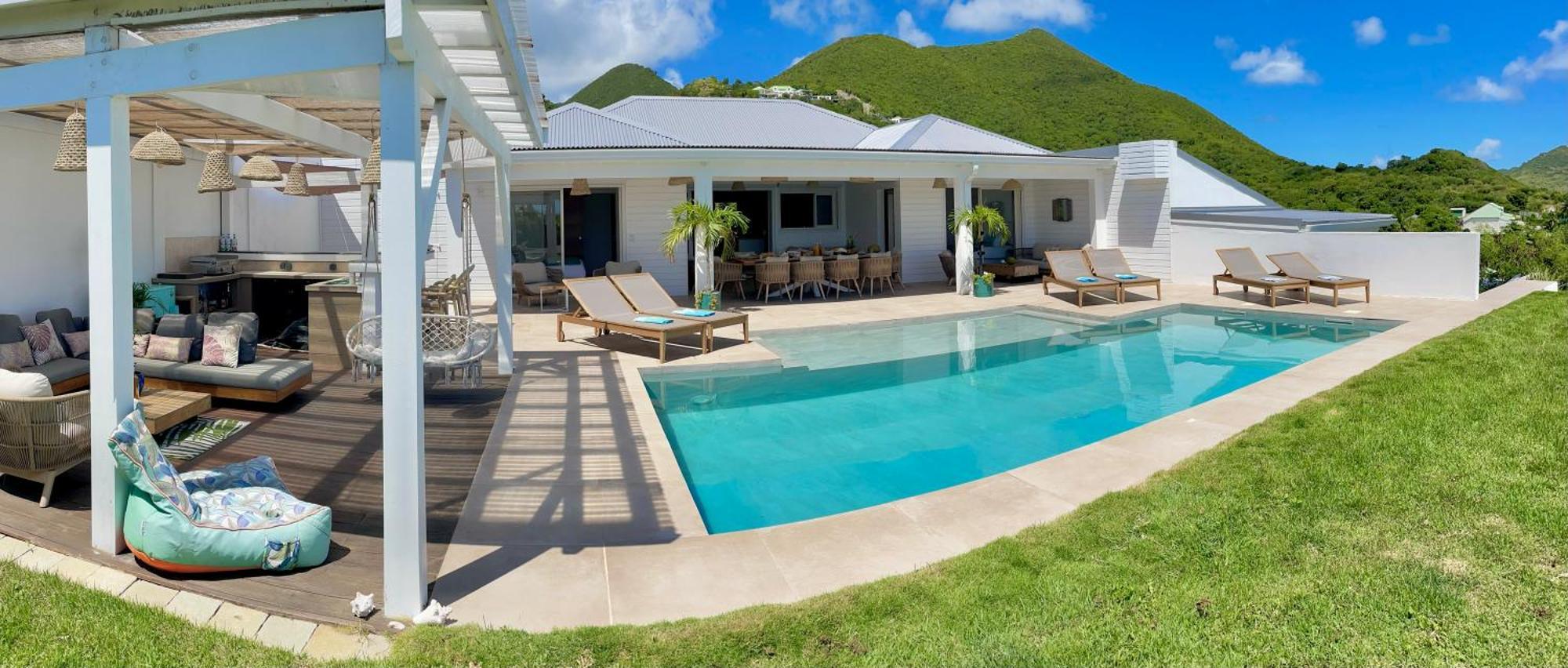 Orient Bay - Amazing Sea View - House 3Bd And 4Bd - Apartment 1 Bd Sea View - 1 Studio View Mountain Quarter of Orleans Kültér fotó