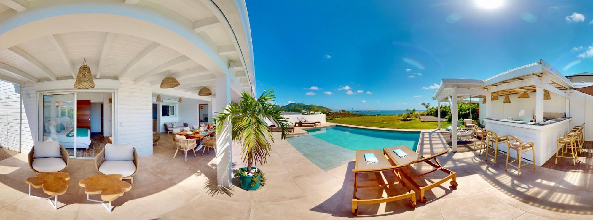 Orient Bay - Amazing Sea View - House 3Bd And 4Bd - Apartment 1 Bd Sea View - 1 Studio View Mountain Quarter of Orleans Kültér fotó