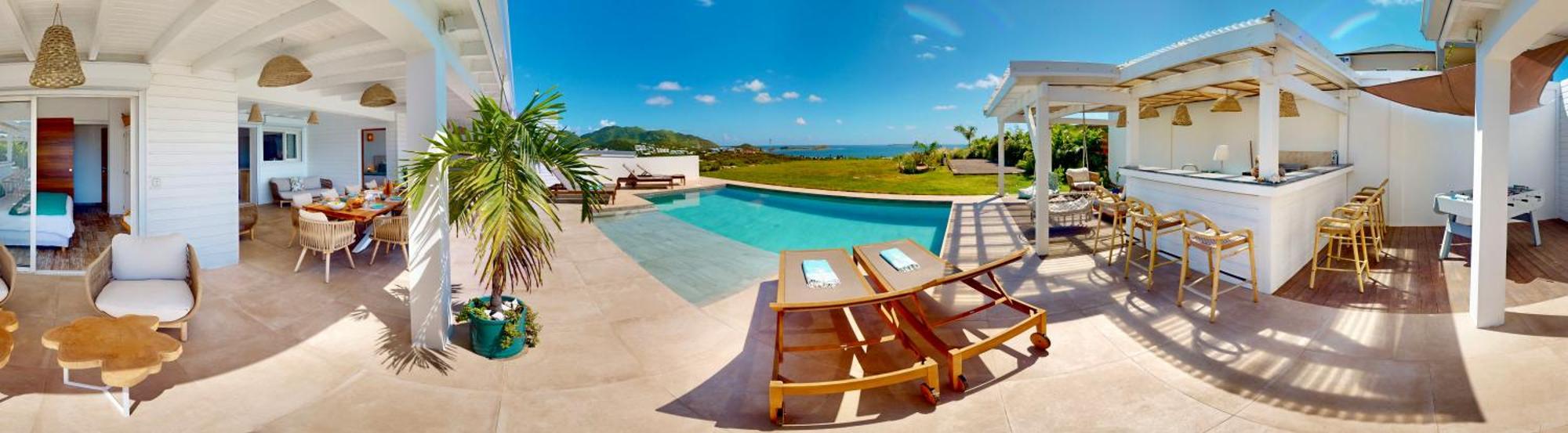 Orient Bay - Amazing Sea View - House 3Bd And 4Bd - Apartment 1 Bd Sea View - 1 Studio View Mountain Quarter of Orleans Kültér fotó