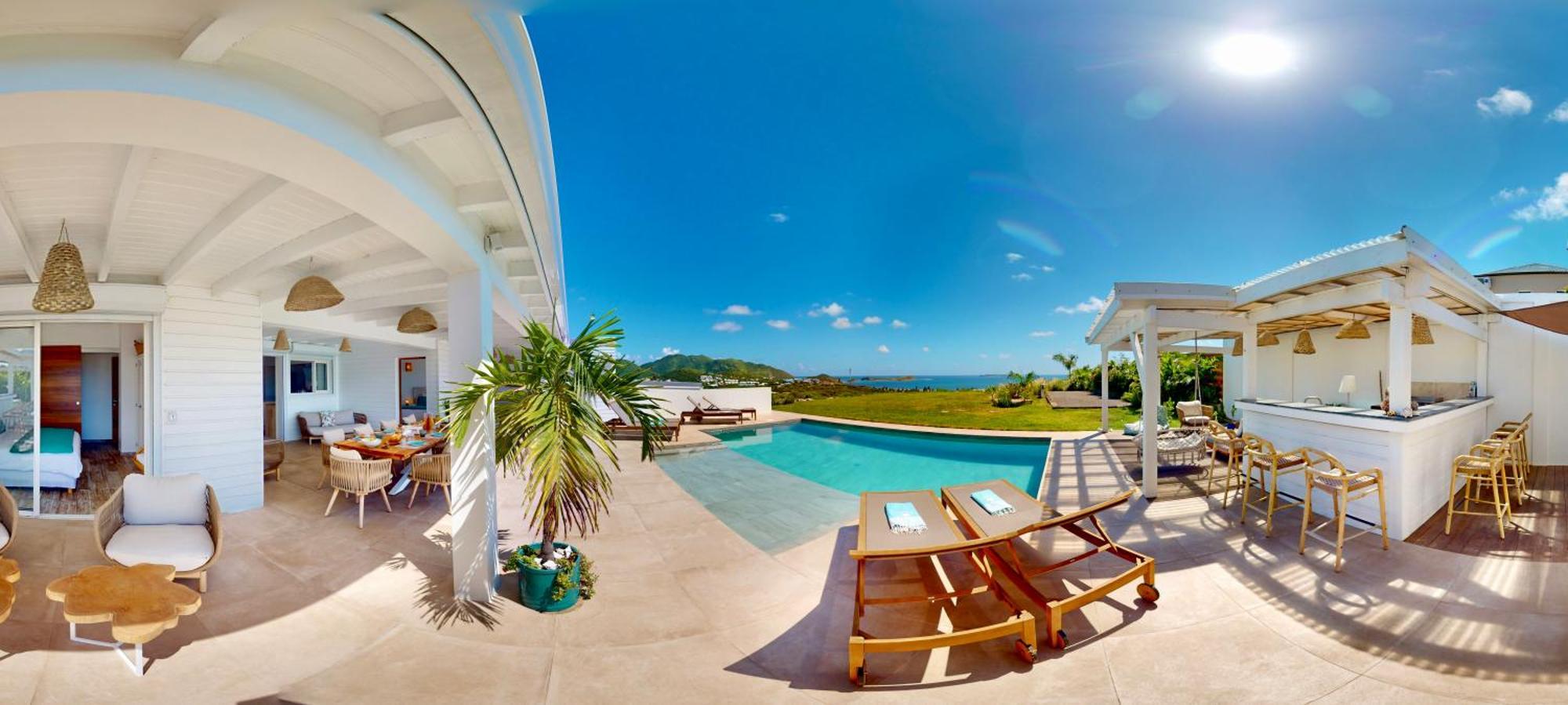 Orient Bay - Amazing Sea View - House 3Bd And 4Bd - Apartment 1 Bd Sea View - 1 Studio View Mountain Quarter of Orleans Kültér fotó