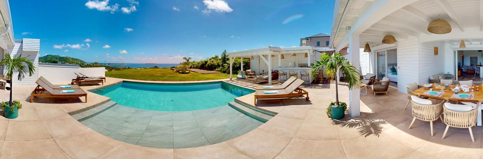 Orient Bay - Amazing Sea View - House 3Bd And 4Bd - Apartment 1 Bd Sea View - 1 Studio View Mountain Quarter of Orleans Kültér fotó
