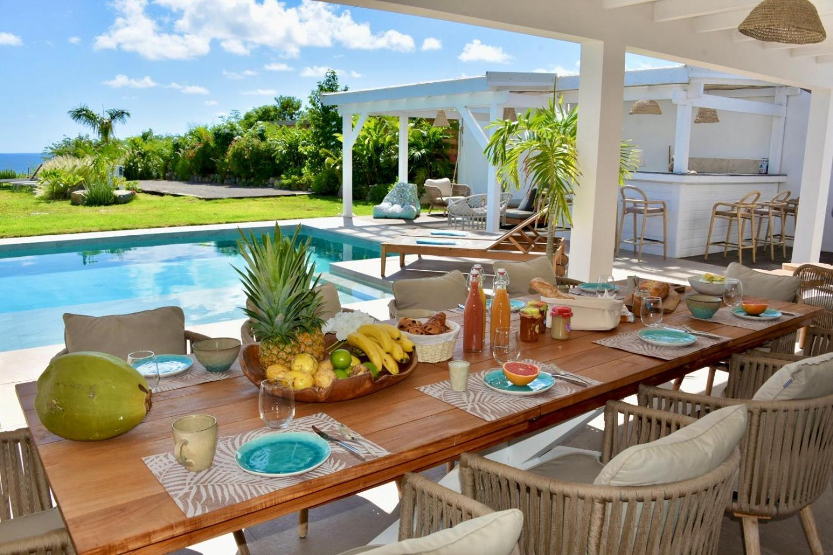 Orient Bay - Amazing Sea View - House 3Bd And 4Bd - Apartment 1 Bd Sea View - 1 Studio View Mountain Quarter of Orleans Kültér fotó
