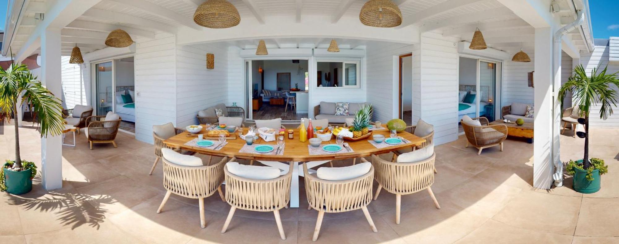 Orient Bay - Amazing Sea View - House 3Bd And 4Bd - Apartment 1 Bd Sea View - 1 Studio View Mountain Quarter of Orleans Kültér fotó